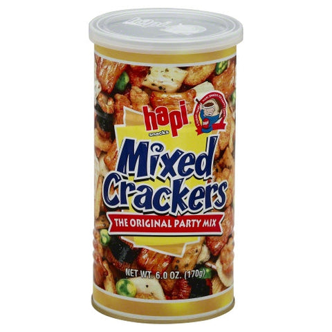 Hapi, Cracker Mixed Can, 6 Oz(Case Of 12) Hapi