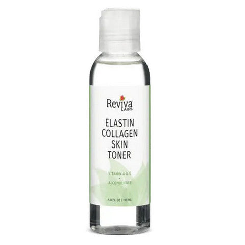 Reviva, Elastin Collagen Skin Toner, 4 FL Oz Reviva