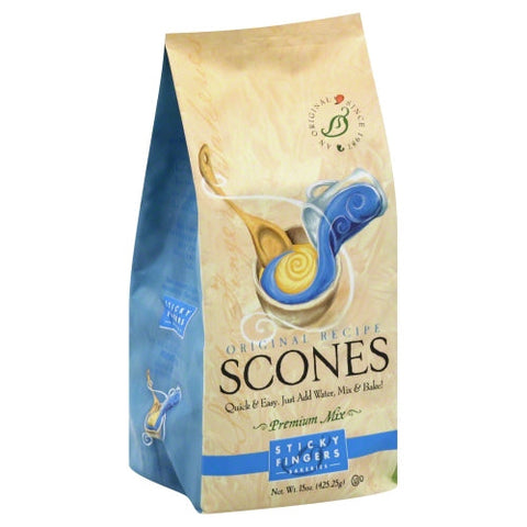 Sticky Fingers, Mix Scone Orgnl, 16 Oz(Case Of 6) Sticky Fingers