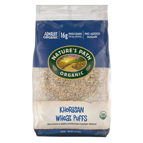 Natures Path, Organic Kamut Wheat Puffs Cereal, 6 Oz(Case Of 12) Natures Path