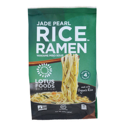 Lotus Foods, Organic Ramen Soup Mix Jade Pearl Rice Miso, 2.8 Oz(Case Of 10) Lotus Foods