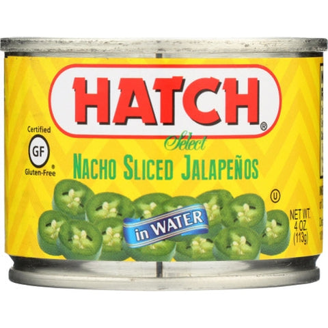 Hatch Chili, Jalapenos Sliced, 4 Oz(Case Of 12) Hatch Chili