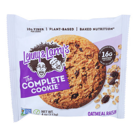Lenny And Larry's, Complete Oatmeal Raisin Cookie, 4 Oz(Case Of 12) Lenny And Larry's
