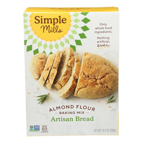 Simple Mills, Almond Flour Artisan Bread Mix, 10.4 Oz(Case Of 6) Simple Mills