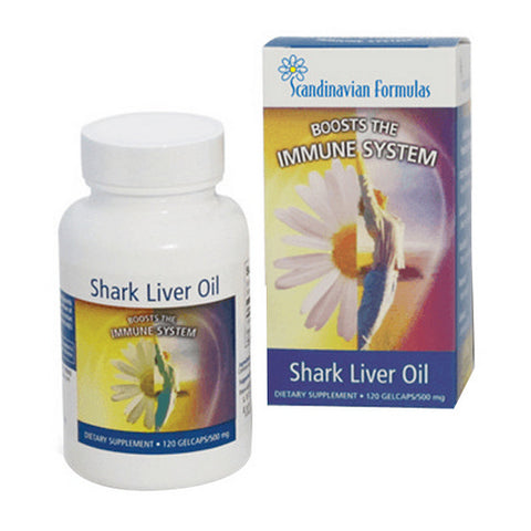Scandinavian Formulas, Shark Liver Oil, 500 Mg, 120 Caps Scandinavian Formulas