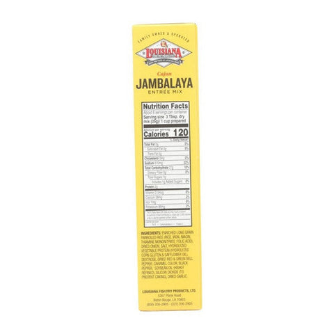 Louisiana Fish Fry, Jambalaya Mix, 7.5 Oz(Case Of 6) Louisiana Fish Fry