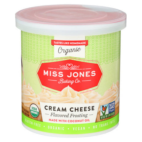 Miss Jones Baking Co, Organic Cream Cheese, 11.29 Oz(Case Of 6) Miss Jones Baking Co