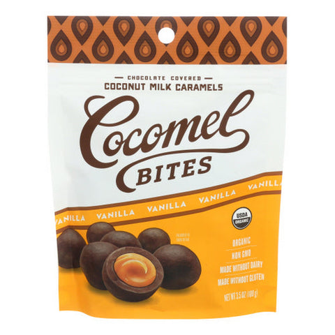 Cocomels, Vanill A Coconut Milk Caramel Bites, 3.5 Oz(Case Of 6) Cocomels