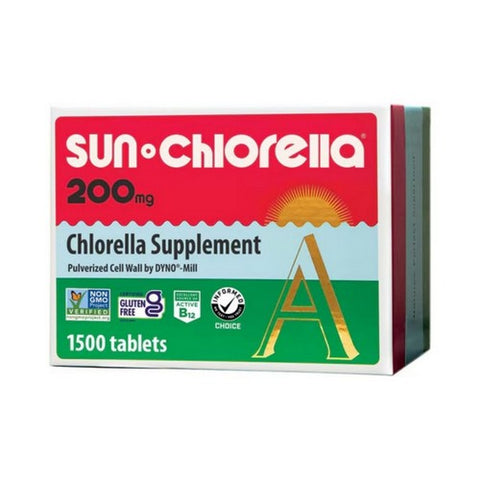 Sun Chlorella, Chlorella A Tablets, Economy 1500 Tabs Sun Chlorella