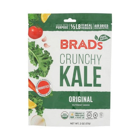 Brads Plant Based, Original Crunchy Kale, 2 Oz(Case Of 12) Brads Plant Based
