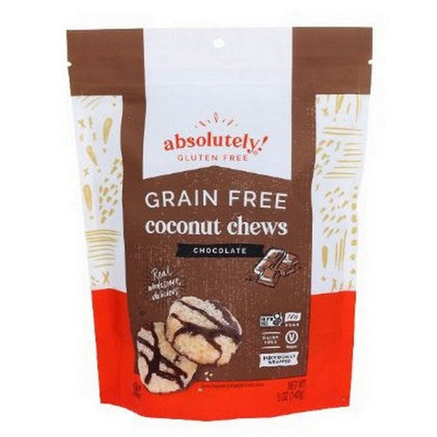 Absolutely Gluten Free, Chews Cocont W Cocoa Nibs, 5 Oz(Case Of 12) Absolutely Gluten Free