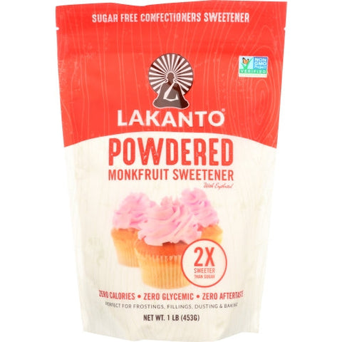 Lakanto, Sweetnr Powdered, 16 Oz(Case Of 8) Lakanto