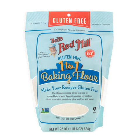 Bobs Red Mill, 1-To 1 Baking Flour Gluten Free, 22 Oz(Case Of 4) Bobs Red Mill