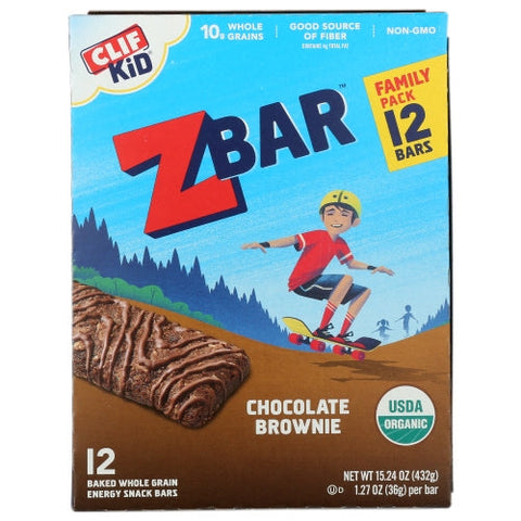 Clif Bar, Zbar Choc Brownie 12Pc, 15.24 Oz(Case Of 6) Clif Bar