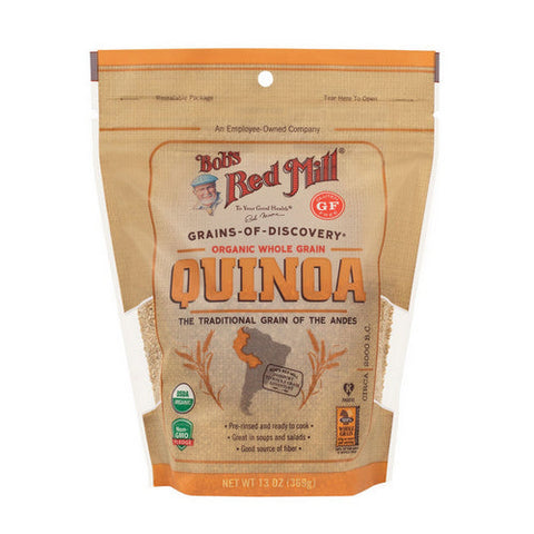 Bobs Red Mill, Organic Quinoa White, 13 Oz(Case Of 5) Bobs Red Mill