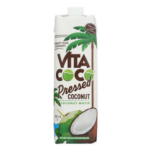Vita Coco, Coconut Water Pressed, Case of 12 X 33.8 Oz Vita Coco