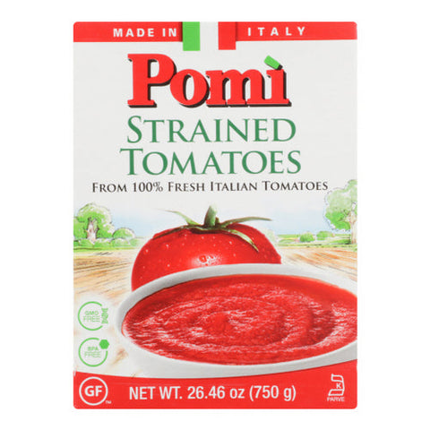 Pomi, Tomatoes Strained, Case of 12 X 26.46 Oz Pomi