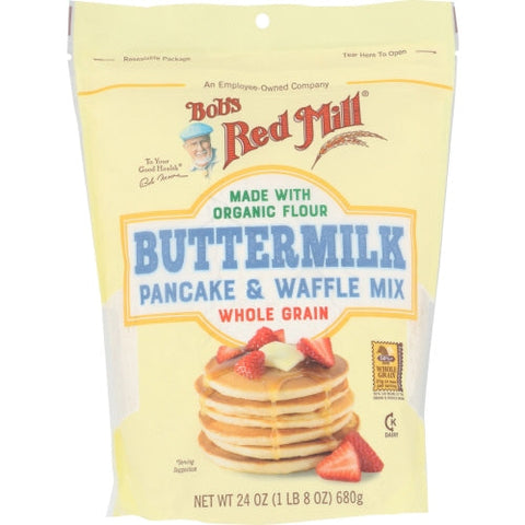Bobs Red Mill, Mix Pancake Waffle Btrmlk, Case of 4 X 24 Oz Bobs Red Mill