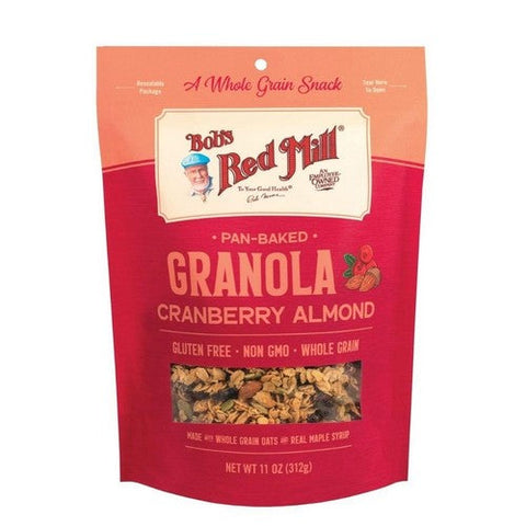 Bobs Red Mill, Homestyle Granola Cranberry Almond, 11 Oz(Case Of 6) Bobs Red Mill