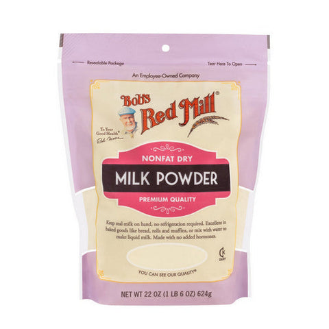 Bobs Red Mill, Milk Powder Dry Non Fat, 22 Oz(Case Of 4) Bobs Red Mill