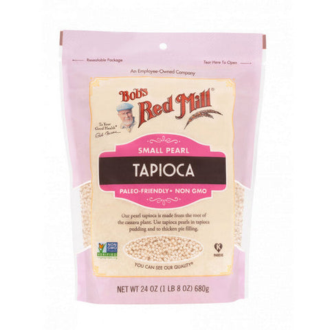 Bobs Red Mill, Tapioca Small Pearl, 24 Oz(Case Of 4) Bobs Red Mill