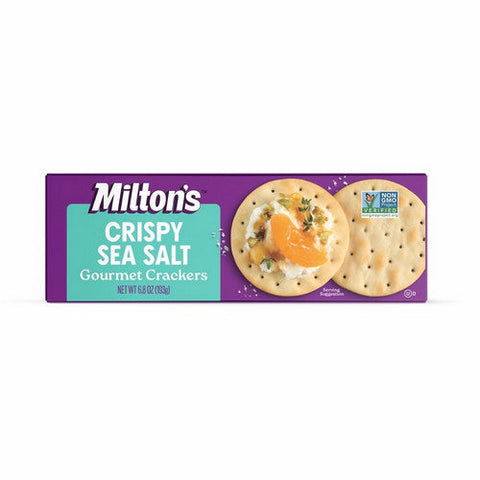 Milton's, Crackr Grmt Crspy Sea Slt, 6.8 Oz(Case Of 8) Milton's
