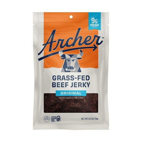 Country Archer, Grass-Fed Beef Jerky Original, 2.5 Oz(Case Of 12) Country Archer