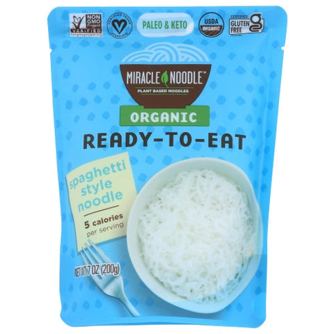 Miracle Care, Spaguetti Rte Noodle Org, 7 Oz(Case Of 6) Miracle Care