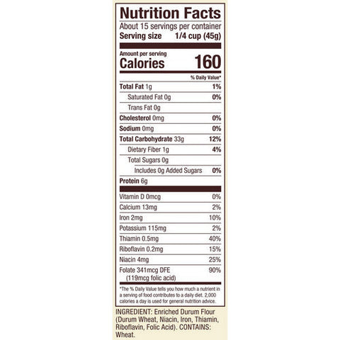 Bobs Red Mill, Semolina Flour, 24 Oz(Case Of 4) Bobs Red Mill