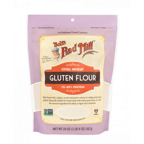 Bobs Red Mill, Wheat Flour Gluten, 20 Oz(Case Of 4) Bobs Red Mill