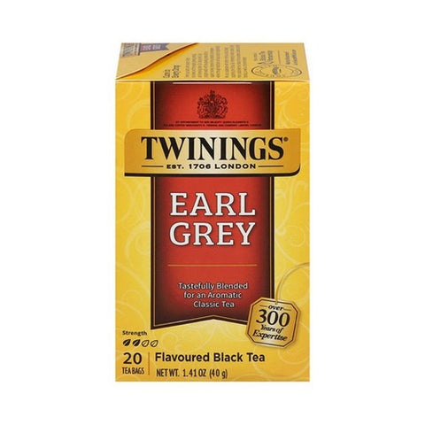 Twinings, Earl Grey Tea, 20 Bags(Case Of 6) Twinings