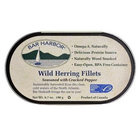 Bar Harbor, Herring Wild Crkd Pppr, 6.7 Oz(Case Of 12) Bar Harbor