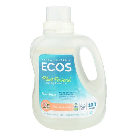 Earth Friendly, Laundry Ecos Magnolia & Lily, Case of 4 X 100 Oz Earth Friendly