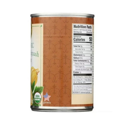 Farmers Market Foods, Organic Butternut Squash  Puree, 15 Oz(Case Of 12) Farmers Market Foods