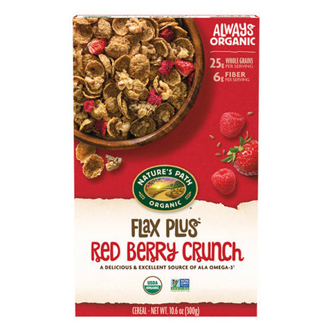 Natures Path, Organic Flax Plus Red Berry Crunch, 10.6 Oz(Case Of 12) Natures Path