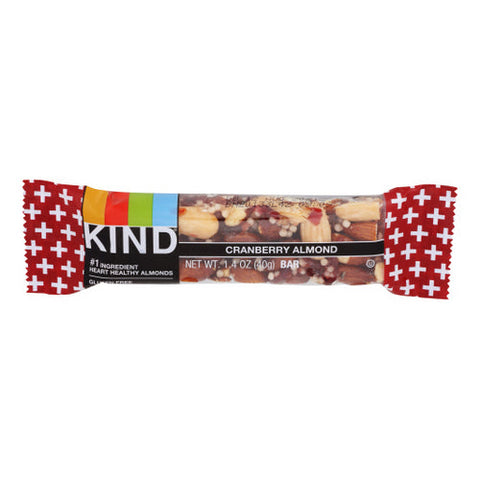 Kind Fruit & Nut Bars, Bar  Cranberry And Almond, 1.4 Oz(Case Of 12) Kind Fruit & Nut Bars