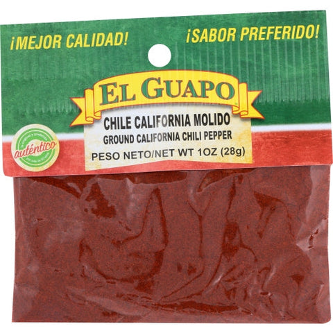 El Guapo, Chili Pppr Calif, 1 Oz(Case Of 18) El Guapo