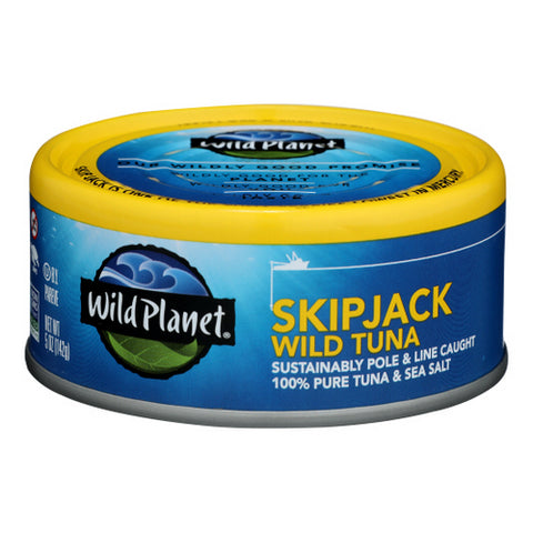 Wild Planet, Tuna  Wild Skipjack Light, 5 Oz(Case Of 12) Wild Planet