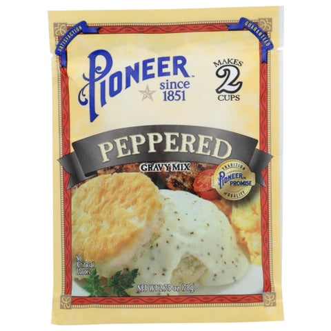 Pioneer, Mix Gravy Peppered, 2.75 Oz(Case Of 24) Pioneer