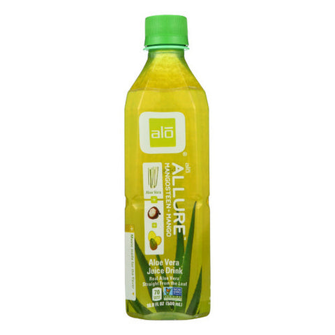 Alo, Alo Mangosteen Allure Drink, Case of 12 X 16.9 Oz Alo