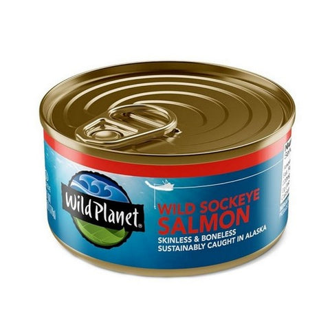 Wild Planet, Sockeye Wild Salmon, 6 Oz(Case Of 12) Wild Planet