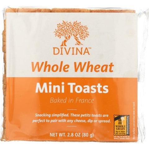 Divina, Toast Mini  Whl Wht, 2.8 Oz(Case Of 24) Divina