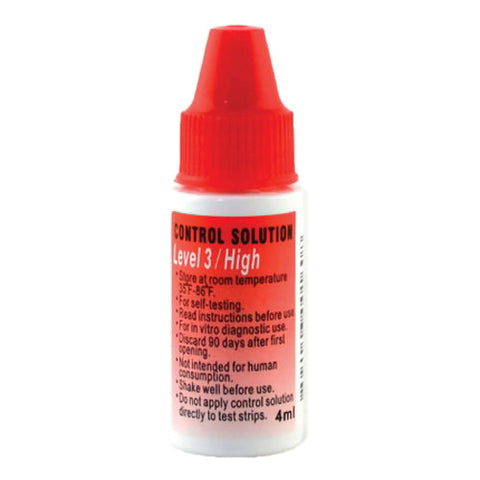 Pharma Supply Inc, Control Solution Blood Glucose Testing, 2 X 4 Ml Pharma Supply Inc