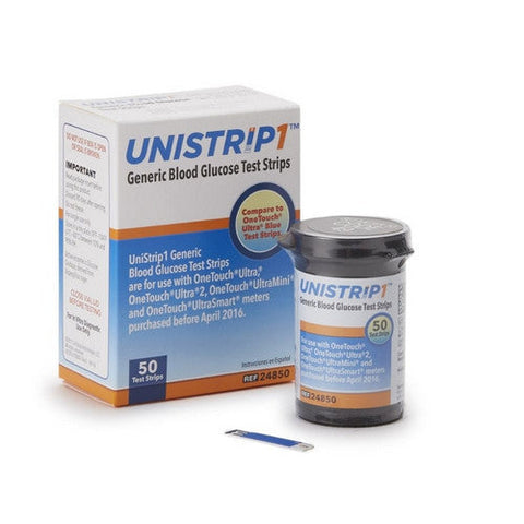 Strategic Products Group Inc, Blood Glucose Test Strips, Box Of 50 Strategic Products Group Inc