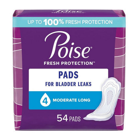 Kimberly Clark, Bladder Control Pad Poise, Pack Of 54 Kimberly Clark