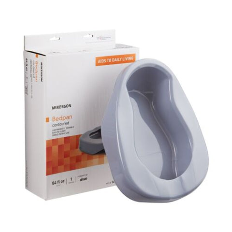 McKesson, Contoured Bedpan, Count of 6 McKesson