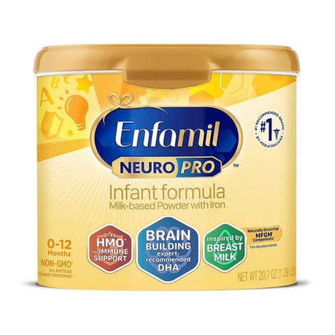 Mead Johnson, Infant Formula Unflavored Canister Powder Iron, Count of 6 Mead Johnson