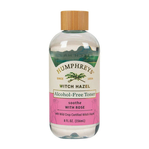 Humphreys Homeopathic Remedies, Witch Hazel Alcohol Free, Soothe with Rose 8 Oz Humphreys Homeopathic Remedies