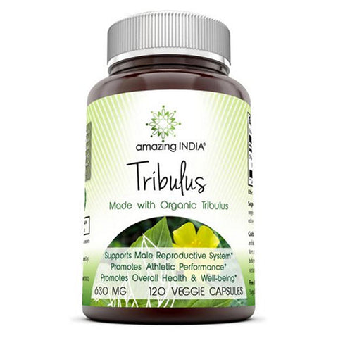 Amazing Nutrition, Amazing India Tribulus, 630 mg, 120 Veg Caps Amazing Nutrition