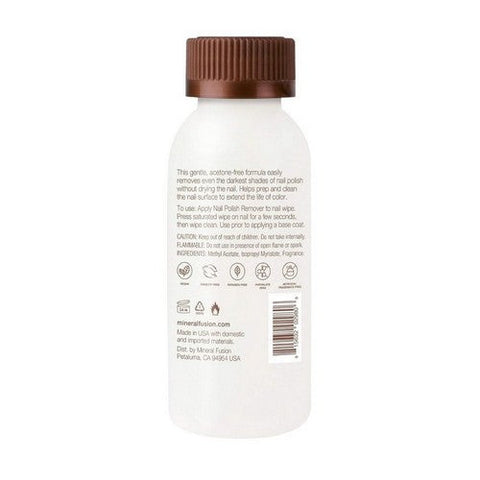 Mineral Fusion, Nail Polish Remover, 3 Oz Mineral Fusion
